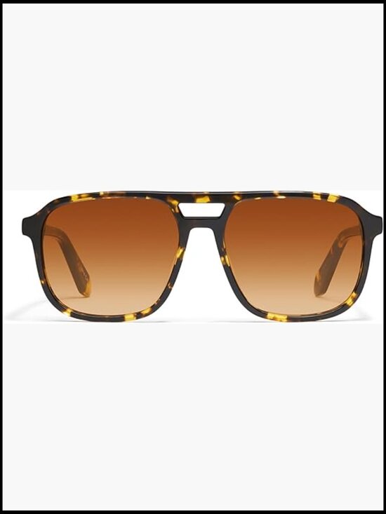 Oversized Aviator Sunglasses UV Protection Non-Polarized Acetate Frame